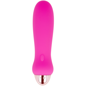 DOLCE VITA RECHARGEABLE VIBRATOR FIVE PINK 7 SPEEDS é uma Lingerie que se equadra na gama de lingerie. Erótica e atraente. Resistente e segura.