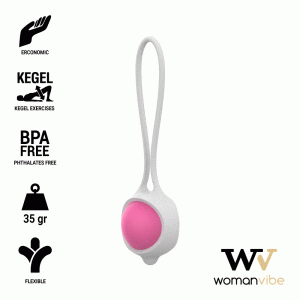 WOMANVIBE KEISY I BALL GEISHA SILICONE - PINK é um brinquedo sexual da gama das Bolas Básicas, para maior prazer e conforto.