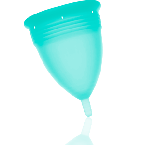 STERCUP MENSTRUAL CUP SIZE L AQUAMARINE COLOR FDA SILICONE é um artigo de Parafarmácia, extremamente eficaz, seguro e fiável para o que procura