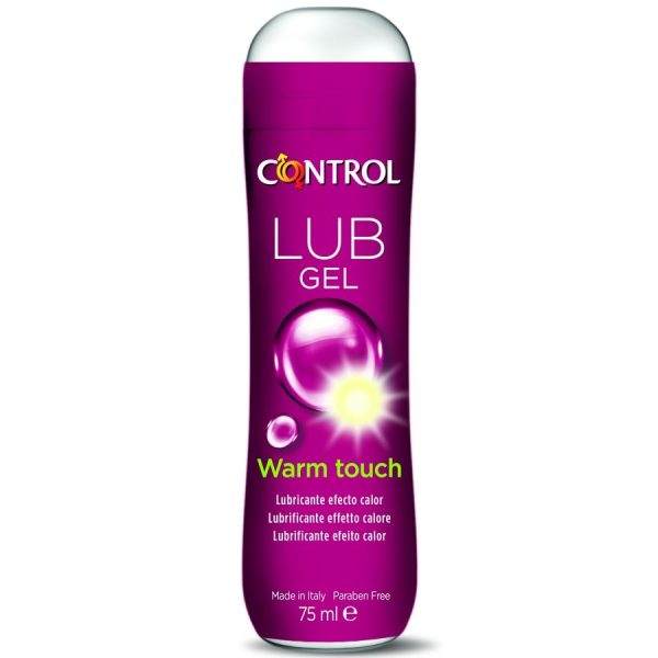 CONTROL LUB GEL LUBRICANT HEAT EFFECT 75 ML é um Óleo e Lubrificante com efeito calor, para maior prazer.