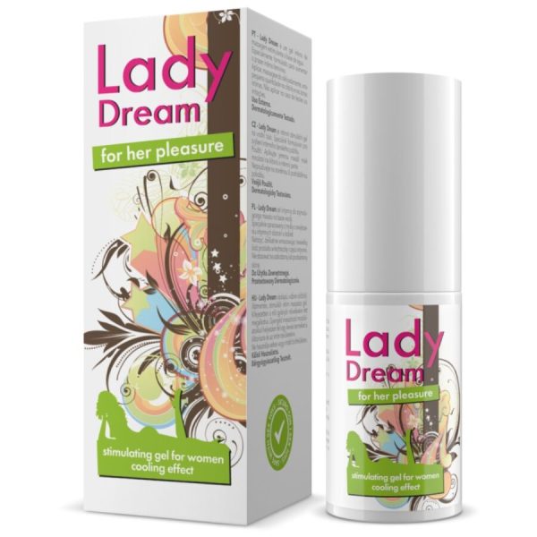 LADY CREAM STIMULATING CREAM FOR HER 30 ML é um  Óleo e Lubrificante para Intensificador o Orgasmo Feminino.