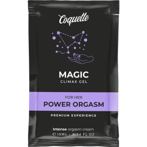 COQUETTE CHIC DESIRE MAGIC CLIMAX GEL FOR HER ORGASM ENHANCER 10 ML é um  Óleo e Lubrificante para Intensificador o Orgasmo Feminino.