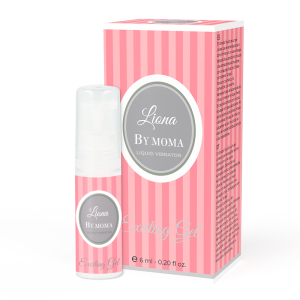 LIONA BY MOMA LIQUID VIBRATOR EXCITING GEL 6 ML é um  Óleo e Lubrificante para Intensificador o Orgasmo Feminino.