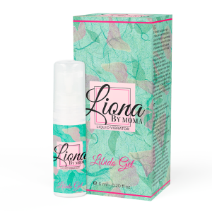 LIONA BY MOMA LIQUID VIBRATOR LIBIDO GEL 6 ML é um  Óleo e Lubrificante para Intensificador o Orgasmo Feminino.