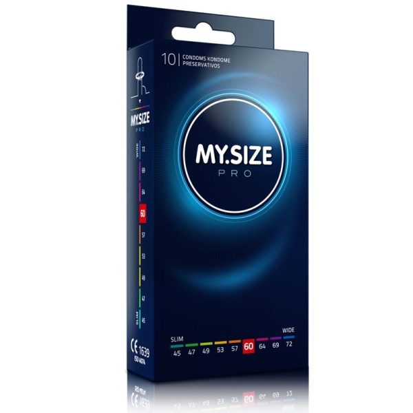 MY SIZE PRO CONDOMS 60 MM 10 UNITS são preservtivos para gays, para maior segurança e sensibilidade. Super saborosos.