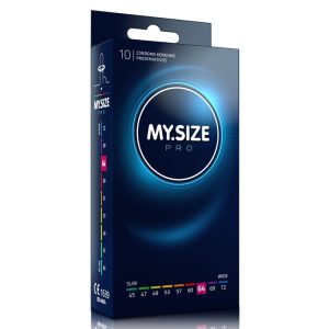 MY SIZE PRO CONDOMS 64 MM 10 UNITS são preservtivos para gays, para maior segurança e sensibilidade. Super saborosos.