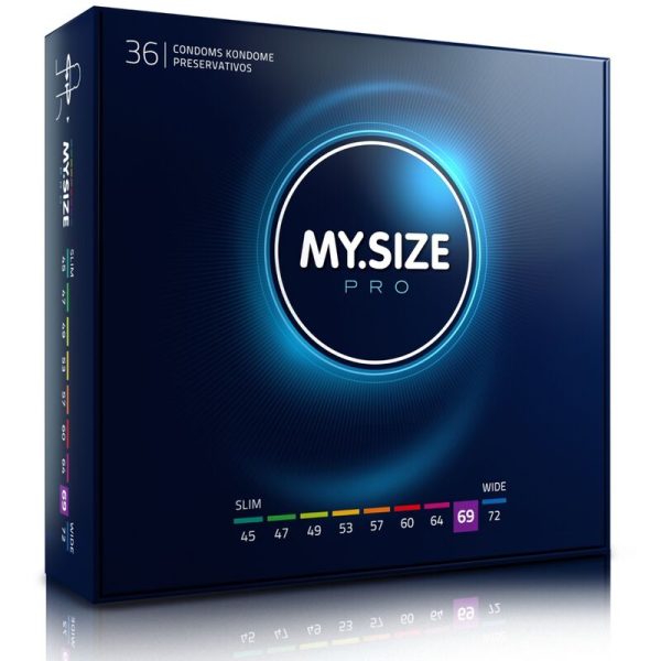 MY SIZE PRO CONDOMS 69 MM 36 UNITS são preservtivos para gays, para maior segurança e sensibilidade. Super saborosos.