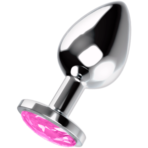 OHMAMA ANAL PLUG METAL - PINK L é um brinquedo sexual da gama do Metal e Vidro, confortável e ergonómico.