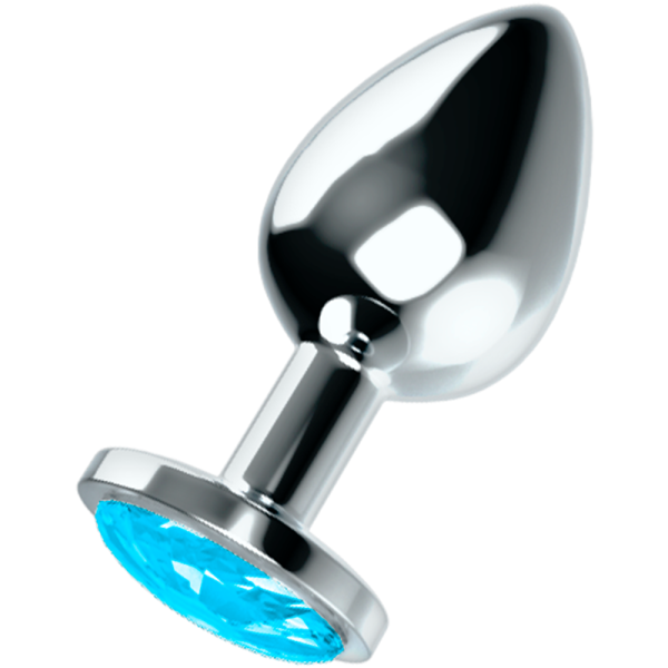 OHMAMA ANAL PLUG METAL - BLUE M é um brinquedo sexual da gama do Metal e Vidro, confortável e ergonómico.