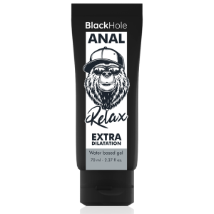 BLACK HOLE WATER BASE GEL ANAL DILATION 70 ML é um Óleo e Lubrificante extremamente agradável e completo para prazer anal.