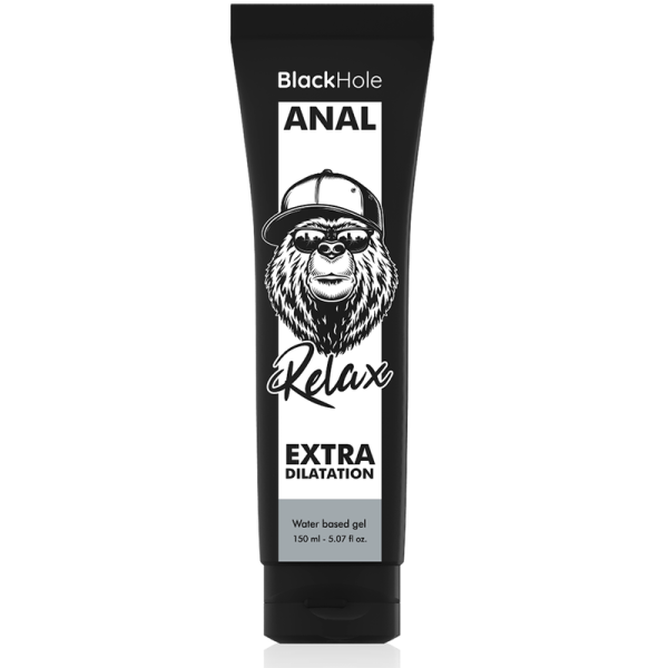 BLACK HOLE WATER BASE GEL ANAL DILATION 150 ML é um Óleo e Lubrificante extremamente agradável e completo para prazer anal.