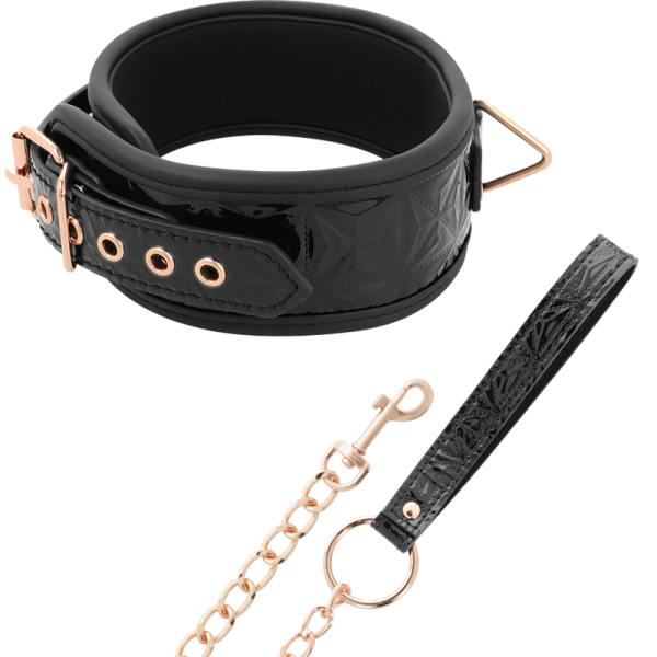 BEGME BLACK EDITION PREMIUM VEGAN LEATHER COLLAR é um brinquedo sexual da gama Fetiche e Bondage relacionada com BDSM e Acessórios.