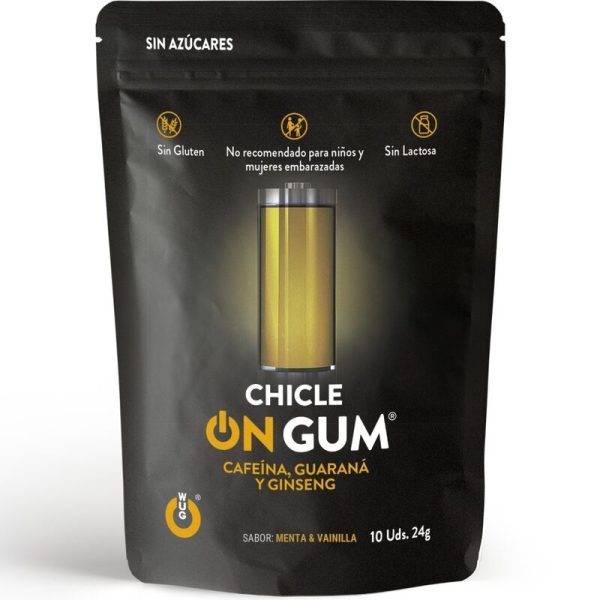 WUG GUM ON CAFFEINE, GINSENG AND GUARANA GUM 10 UNITS é um artigo da gama de itens de mercearia, extremamente eficaz, seguro e fiável para o que procura