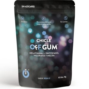 WUG GUM OFF VALERIAN, TRYPTOPHAN, LEMON BALM AND MELATONIN 10 UNITS é um artigo da gama de itens de mercearia, extremamente eficaz, seguro e fiável para o que procura