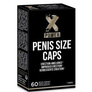 XPOWER PENIS SIZE CAPS FOR IMPROVED ERECTIONS 60 CAP é um afrodisíaco da gama de aumento do sémen, super eficaz com ótimos resultados.