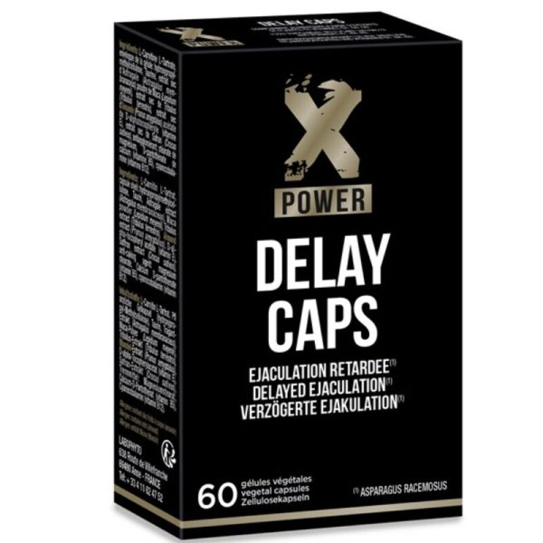 XPOWER DELAY CAPS DELAYED EJACULATION 60 CAPSULES é um afrodisíaco da gama das cápsulas, super eficaz e um estimulante divinal.