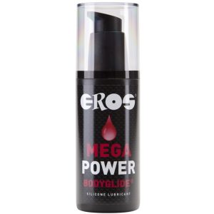 EROS MEGA POWER BODYGLIDE SILICONE LUBRICANT 125ML é um Óleo e Lubrificante extremamente agradável á base de silicone.