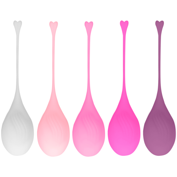 OHMAMA 5 BALLS KEGEL EXERCISE é um brinquedo sexual da gama das Bolas De Silicone, para maior prazer e conforto.