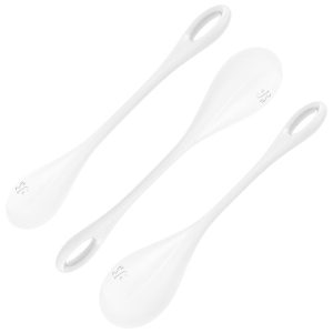 SATISFYER YONI POWER 1 TRAINING SET - WHITE é um brinquedo sexual da gama das Bolas De Silicone, para maior prazer e conforto.