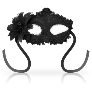 OHMAMA MASKS VENETIAN EYEMASK SIDE FLOWER - BLACK é um brinquedo sexual da gama Fetiche e Bondage relacionada com BDSM e Acessórios.