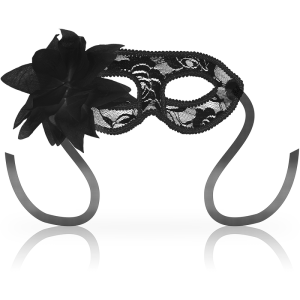 OHMAMA MASKS LACE EYEMASK AND FLOWER - BLACK é um brinquedo sexual da gama Fetiche e Bondage relacionada com BDSM e Acessórios.