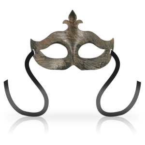 OHMAMA MASKS FLEUR DE LIS EYEMASK - COPPER é um brinquedo sexual da gama Fetiche e Bondage relacionada com BDSM e Acessórios.