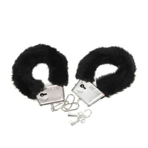 DIABLO PICANTE - PLEASURE FURRY HANDCUFFS BLACK é um brinquedo sexual da gama Fetiche e Bondage relacionada com Esposas.