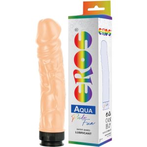 PRIDE - EROS AQUA LGBT PRIDE DILDO AND WATERBASED LUBRICANT é um Óleo e Lubrificante extremamente agradável á base de água.