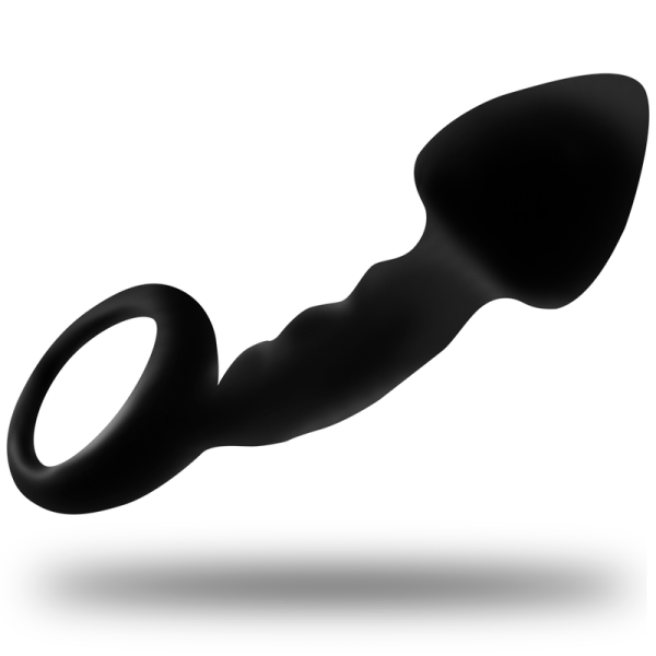 OHMAMA LEVELED SILICONE PLUG WITH RING é um brinquedo sexual da gama da Próstata especial, super potente para maior prazer.