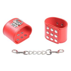 OHMAMA FETISH WRIST RESTRAINTS SNAP FASTEN é um brinquedo sexual da gama Fetiche e Bondage relacionada com BDSM e Acessórios.