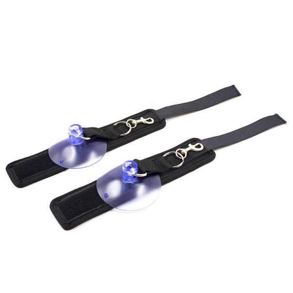 OHMAMA FETISH SUCTION CUP WRIST RESTRAINTS é um brinquedo sexual da gama Fetiche e Bondage relacionada com BDSM e Acessórios.