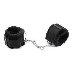 OHMAMA FETISH FURRY LINED WRIST RESTRAINTS é um brinquedo sexual da gama Fetiche e Bondage relacionada com Esposas.