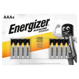 ENERGIZER ALKALINE BATTERY POWER AAA LR03 8 UNIT é um artigo da gama de itens sortidos, extremamente eficaz, seguro e fiável para o que procura