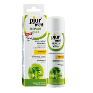 PJUR MED REPAIR GLIDE 100 ML é um Óleo essencial, Lubrificante e Creme.