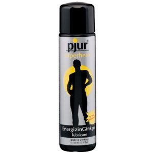 PJUR SUPERHERO ENERGIZINGINKGO LUBRICANT 100 ML é um afrodisíaco da gama dos revigorantes, super eficaz, seguro. Estimulante fabuloso.