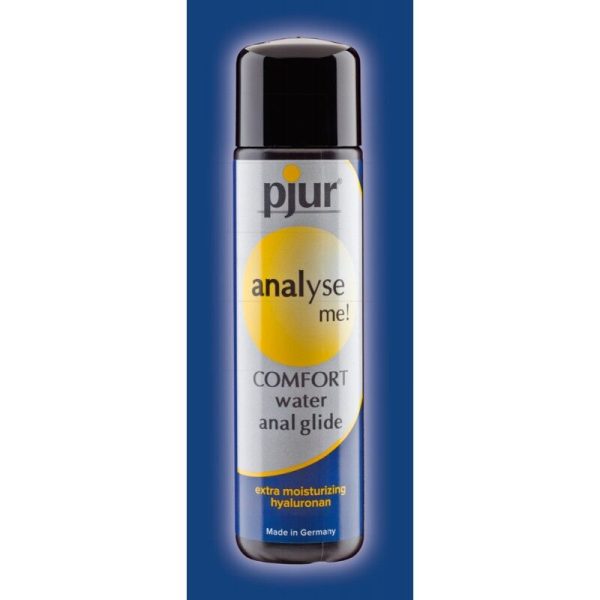 PJUR ANALYSE ME COMFORT WATER ANAL GLIDE 2 ML é um Óleo e Lubrificante extremamente agradável e completo de dose única.