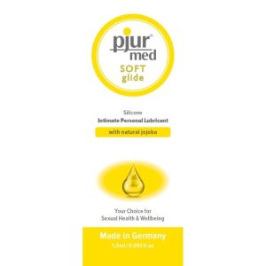 PJUR MED SOFT GLIDE SILICONE LUBRICANT 1.5 ML é um Óleo e Lubrificante extremamente agradável e completo de dose única.