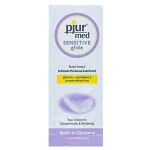 PJUR MED SENSITIVE GLIDE WATER BASED LUBRICANT 2 ML é um Óleo e Lubrificante extremamente agradável e completo de dose única.