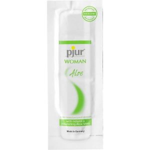 PJUR WOMAN ALOE WATER BASED LUBRICANT 2 ML é um Óleo e Lubrificante extremamente agradável e completo de dose única.