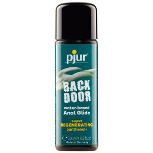 PJUR BACK DOOR REGENERATING PANTHENOL WATER BASED 30 ML é um produto adequado à melhor Limpeza e Higiene íntima, sinta-se limpo(a) e seguro(a)