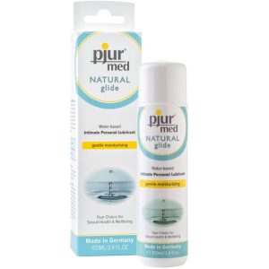 PJUR MED NATURAL WATER BASED LUBRICANT 100 ML é um Óleo e Lubrificante extremamente agradável á base de água.