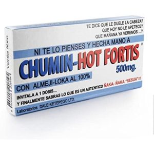 DIABLO PICANTE - CAJA DE MEDICAMENTOS CHUMIN-HOT FORTIS é indicado para Jogos Preliminares, comece a noite de uma forma escaldante.