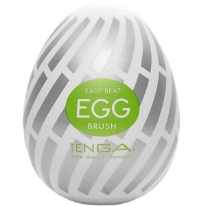 TENGA BRUSH EGG STROKER é um brinquedo sexual adequado ao homem, super potente e confortável.