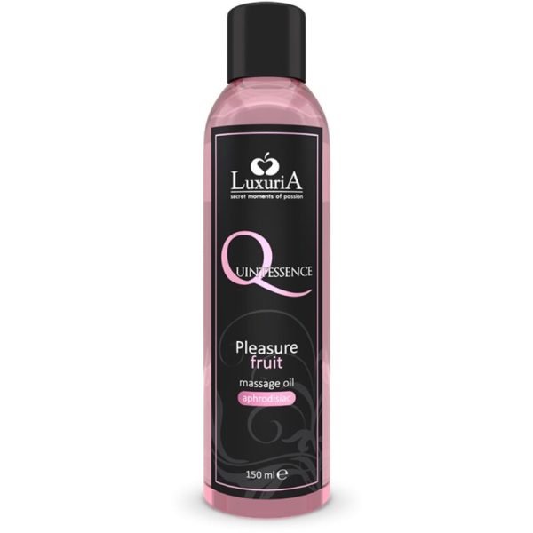 LUXURIA QUINTESSENCE PLEASURE FRUIT 150 ML é um Óleo, Lubrificante e Creme com efeito afrodisíaco.