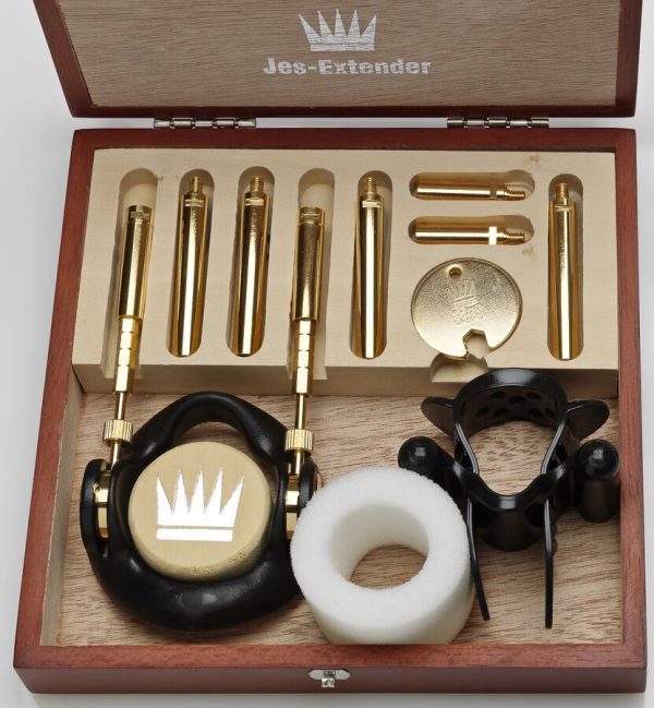 JES-EXTENDER GOLD é um brinquedo sexual adequado ao homem, super potente e confortável.