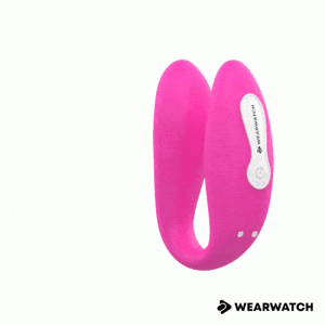 WEARWATCH DUAL PLEASURE  WIRELESS TECHNOLOGY WATCHME FUCHSIA / SNOWY é um brinquedo sexual da gama dos Vibradores, super potente e confortável.