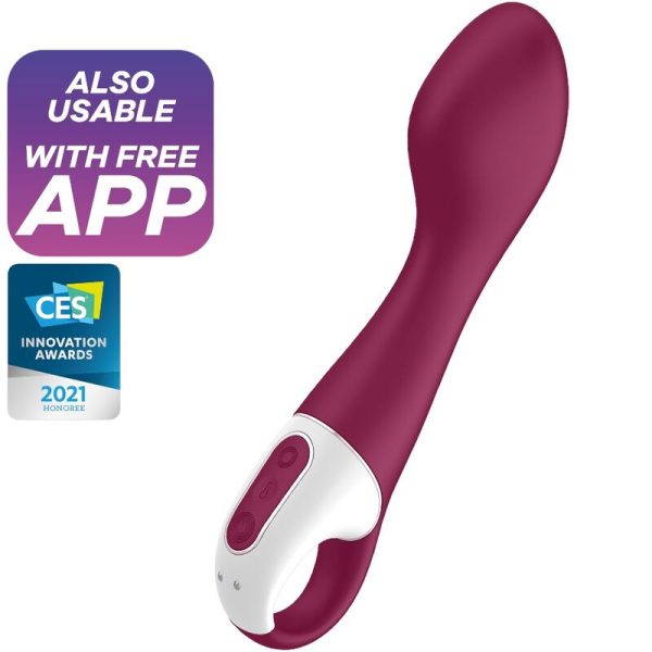 SATISFYER HOT SPOT G-SPOT VIBRATOR é um brinquedo sexual da gama dos Vibradores, super potente e confortável.