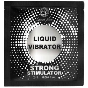 SECRETPLAY SINGLE DOSE VIBRATOR LIQUID STRONG 2ML é um Óleo e Lubrificante extremamente agradável e completo de dose única.