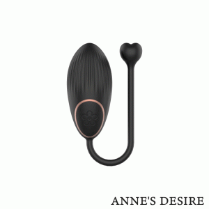 ANNE'S DESIRE EGG WIRELESS TECHNOLOGY WATCHME BLACK é um brinquedo sexual da gama dos Vibradores, super potente e confortável.