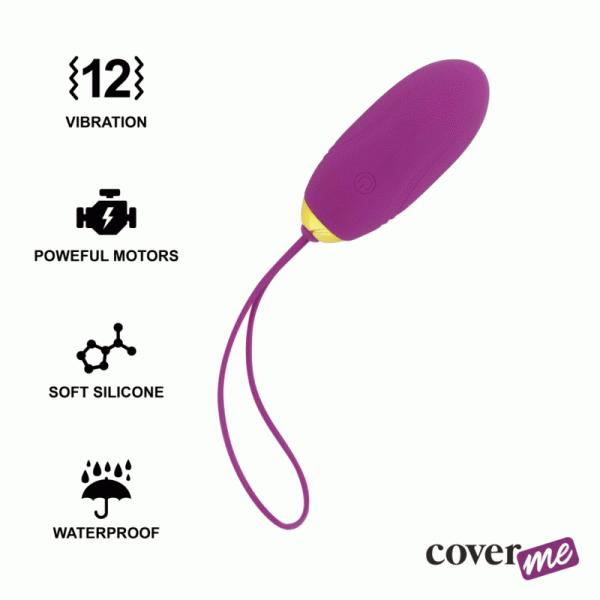 COVERME REMOTE CONTROL LAPI  PURPLE é um brinquedo sexual da gama dos Vibradores, super potente e confortável.